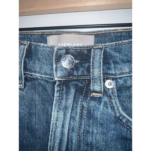Everlane the reconstructed denim skirt size 24 (0) - Picture 4 of 8